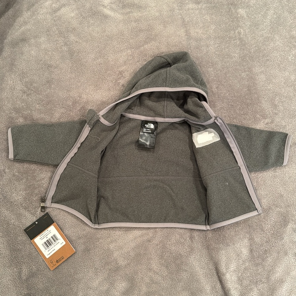 The North Face Kids hooded zip-up fleece - Picture 3 of 4
